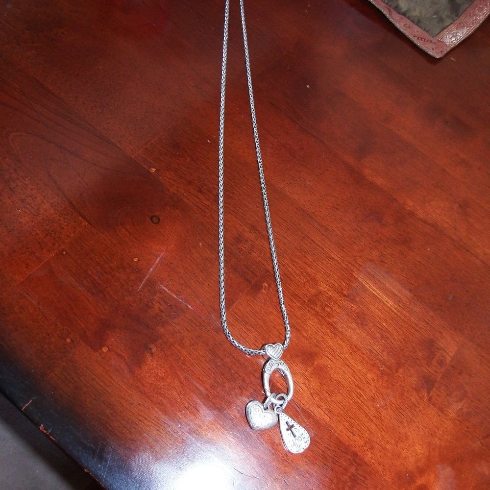 Brighton heart charm necklace.